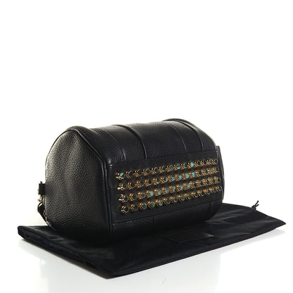 Alexander Wang Pebbled Lambskin Rockie Black Pale Gold Hardware 4 of 7