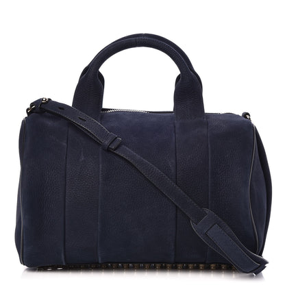 Alexander Wang Tumbled Nubuck Rocco Navy 1 of 10
