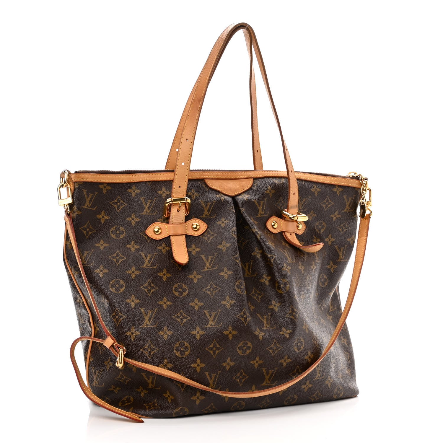 Louis Vuitton Monogram Palermo GM 3 of 15