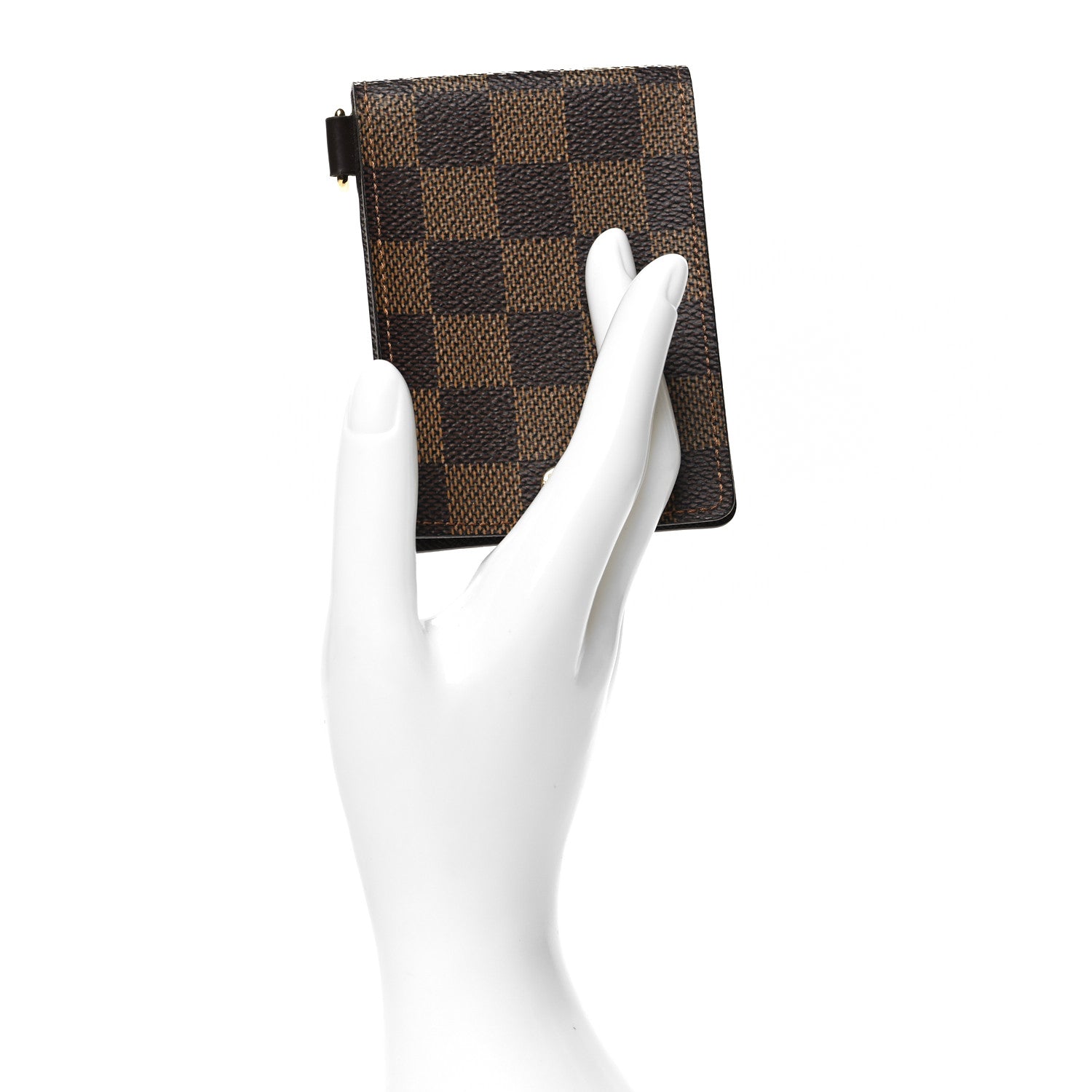 Louis Vuitton Damier Ebene Porte Carte ID Bandouliere 2 of 8