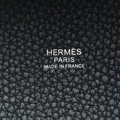 Hermes Taurillon Clemence Picotin Lock 18 PM Vert Cypress 6 of 10