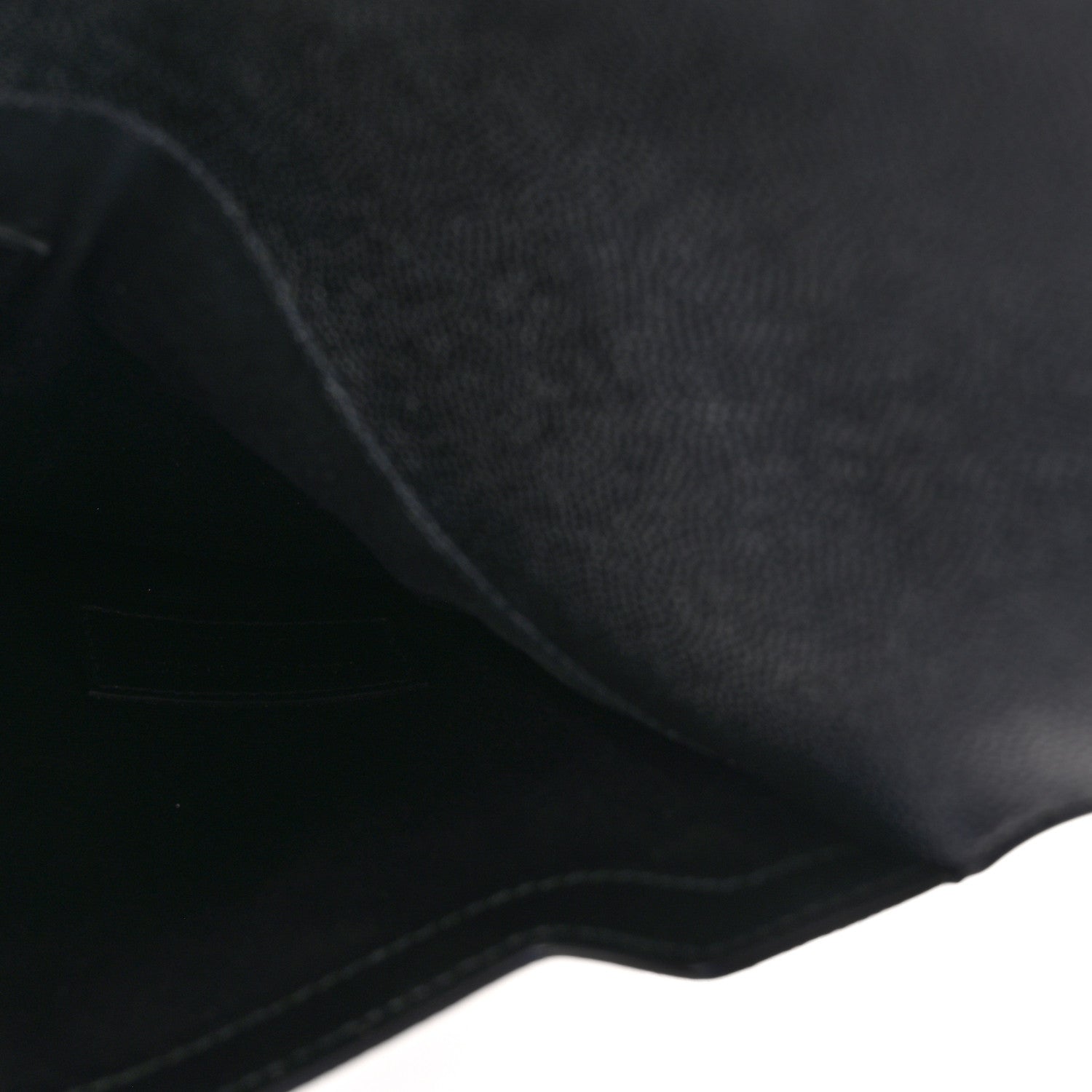 Saint Laurent Grain De Poudre Uptown Pouch Black 7 of 9