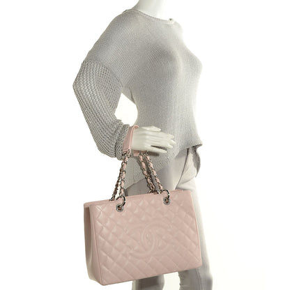 Chanel Caviar Grand Shopping Tote GST Light Pink 2 of 7