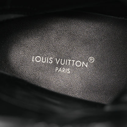 Louis Vuitton Canvas Laureate Platform Desert Boots 38.5 Black 9 of 11