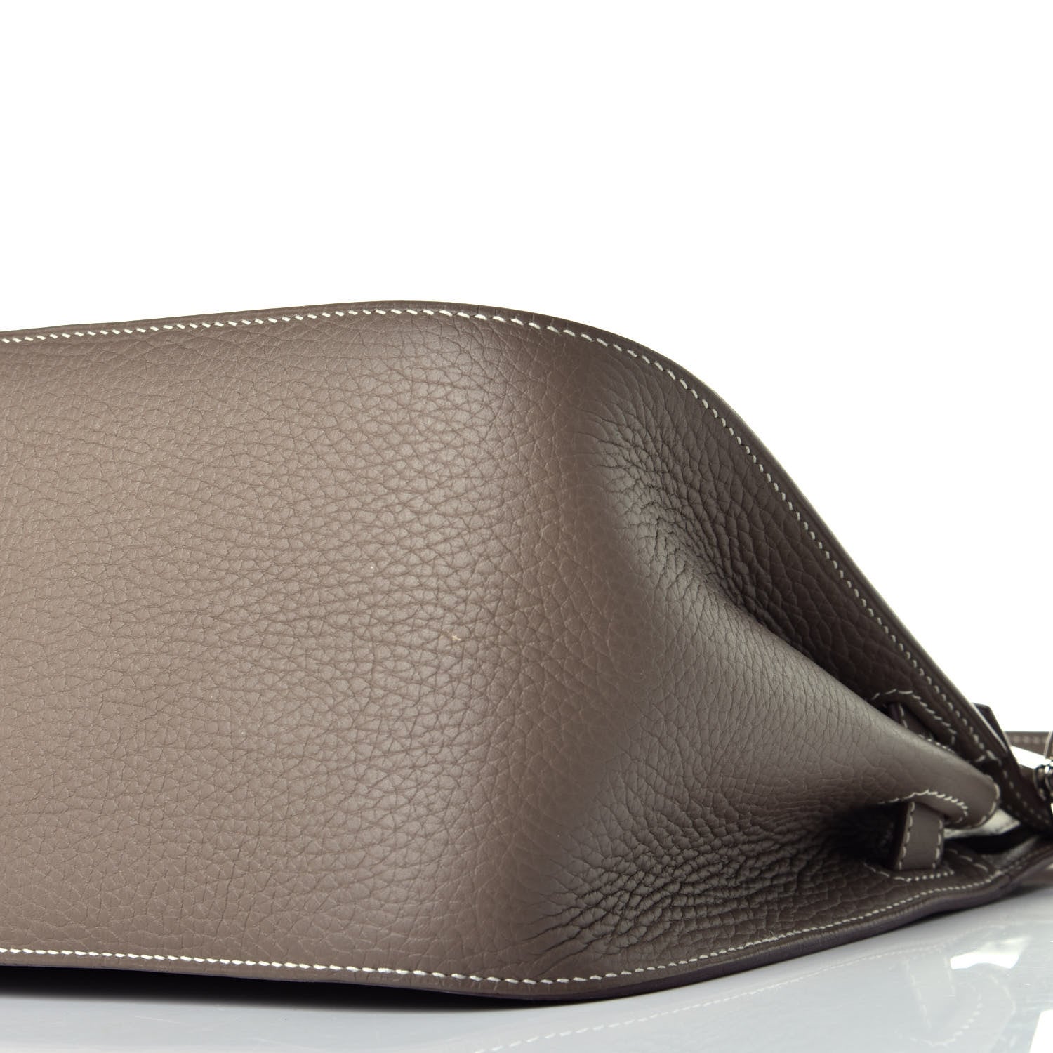 Hermes Taurillon Clemence Jypsiere 28 Etoupe 8 of 8