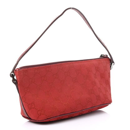 Gucci Monogram Boat Pochette Fuchsia 3 of 7
