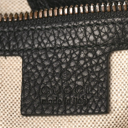 Gucci Calfskin Kingsnake Print Tote Black 6 of 9