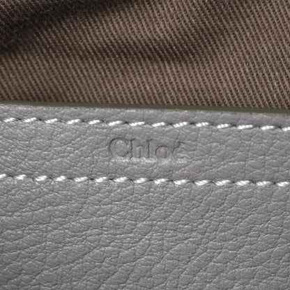 Chloe Calfskin Medium Marcie Round Crossbody Bag Cashmere Grey 6 of 8