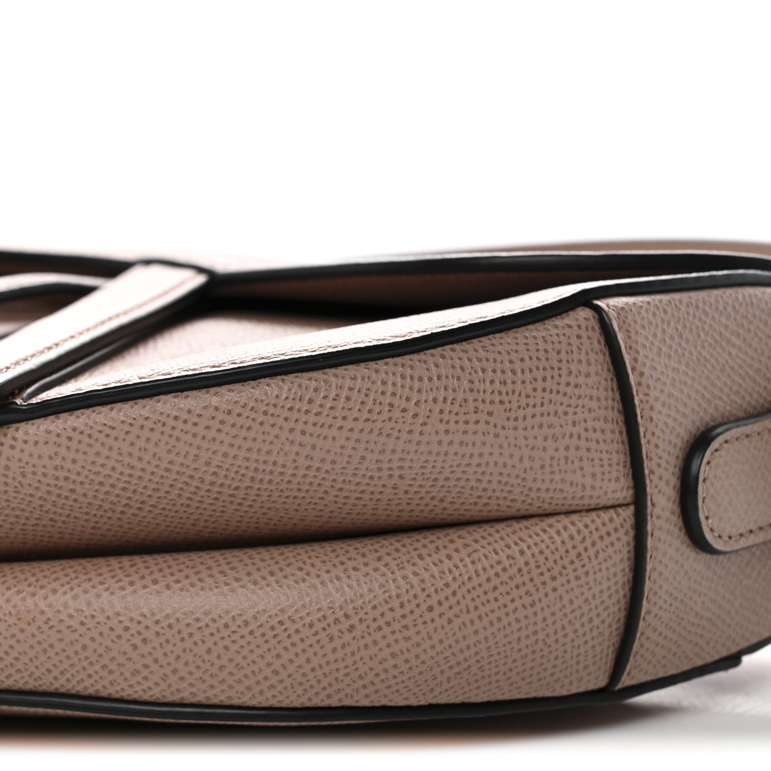 Christian Dior Grained Calfskin Saddle Bag With Strap Blush 10 of 10