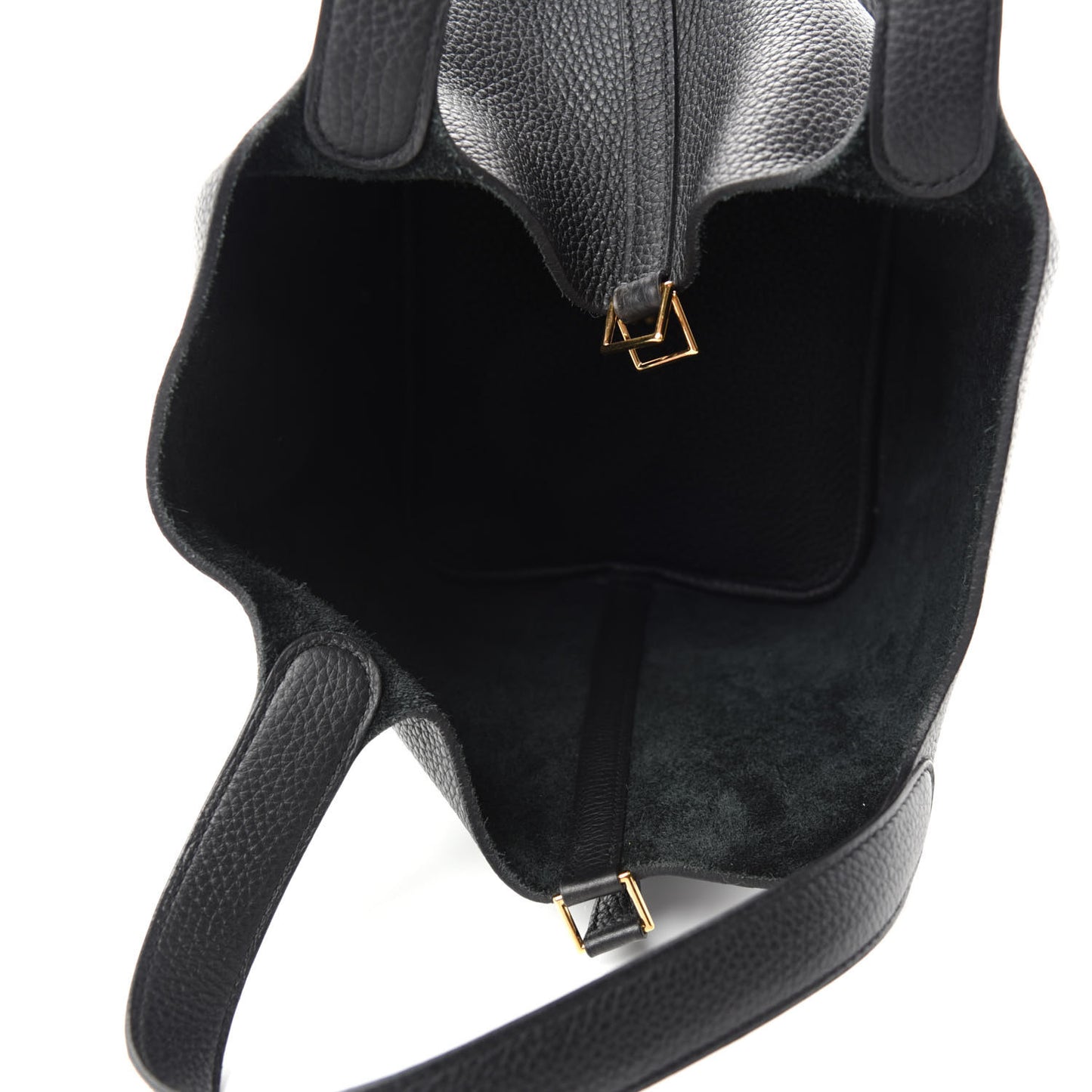 Taurillon Clemence Picotin Lock 22 MM Black
