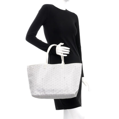 Goyard Goyardine Saint Louis PM White 2 of 9