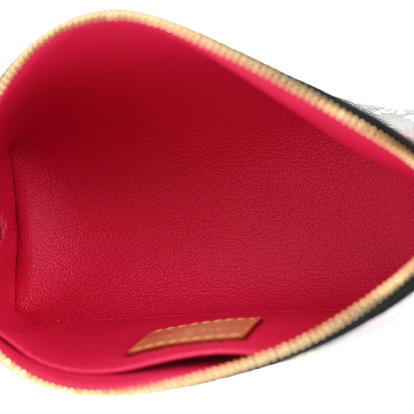 LOUIS VUITTON Monogram Multicolor Cosmetic Pouch Black Grenade