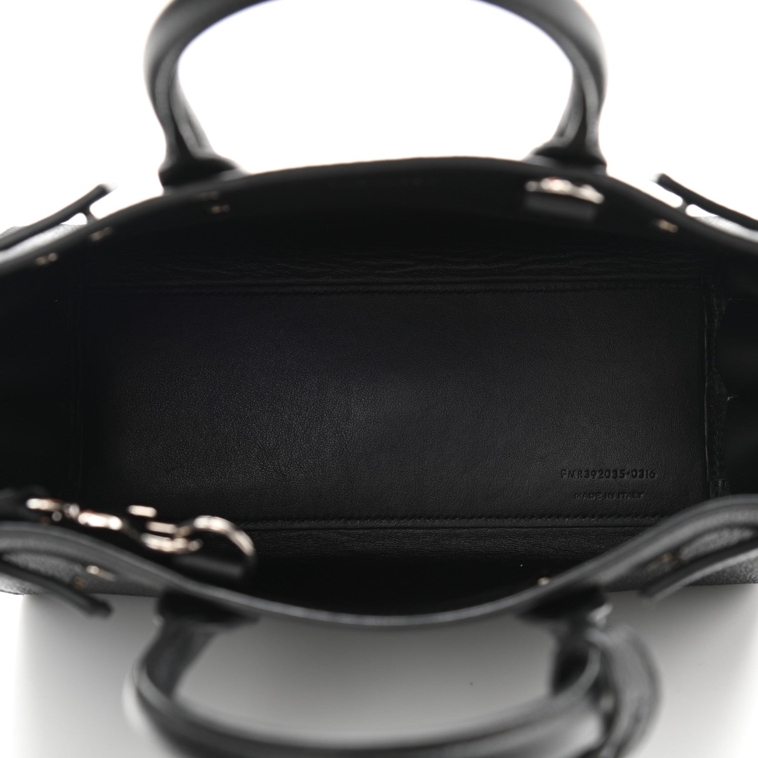 Saint Laurent Grained Calfskin Nano Sac De Jour Black 5 of 11