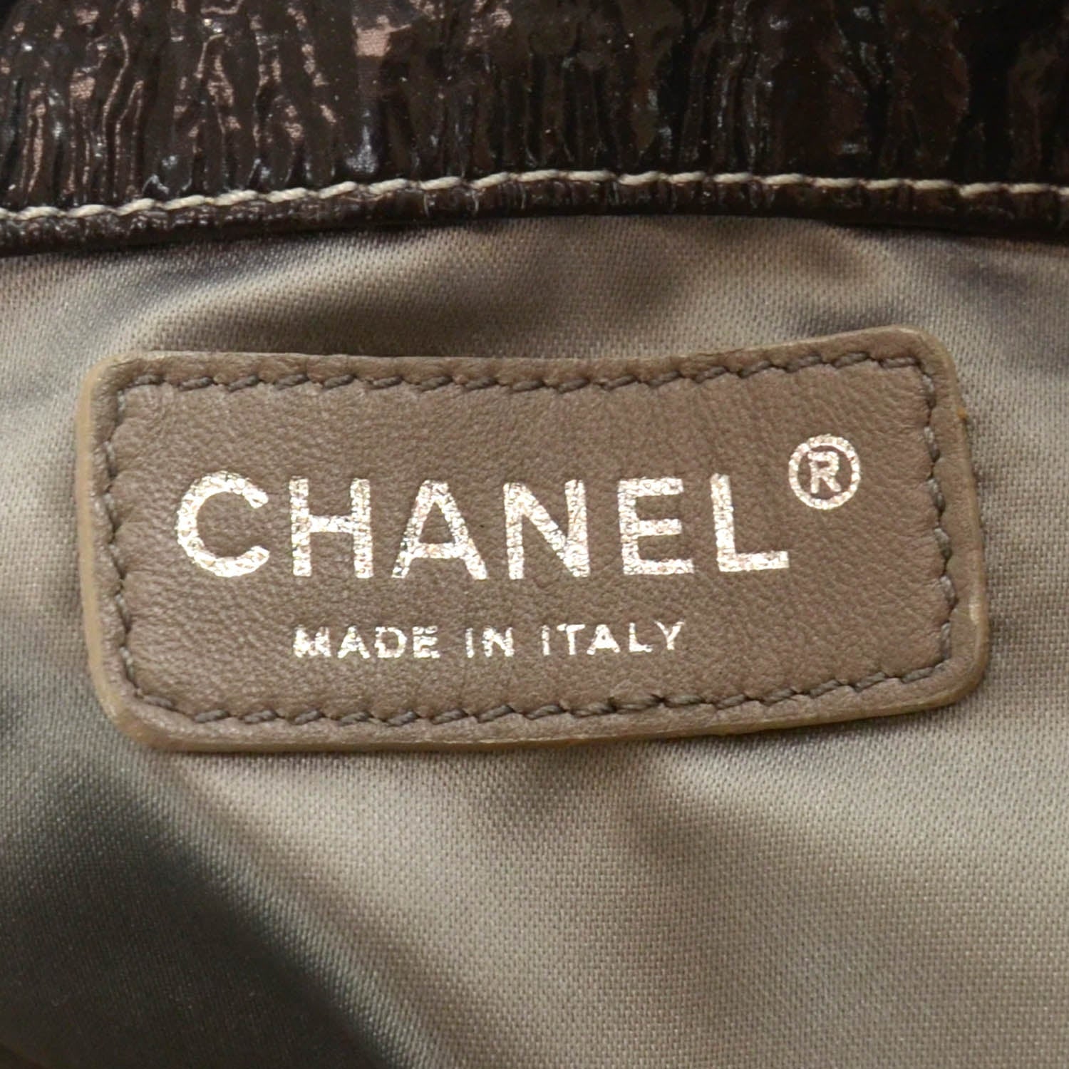 Chanel Vinyl Melrose Degrade Tote 7 of 9