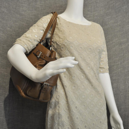 Prada Vitello Daino Leather Shoulder Bag 2 of 9