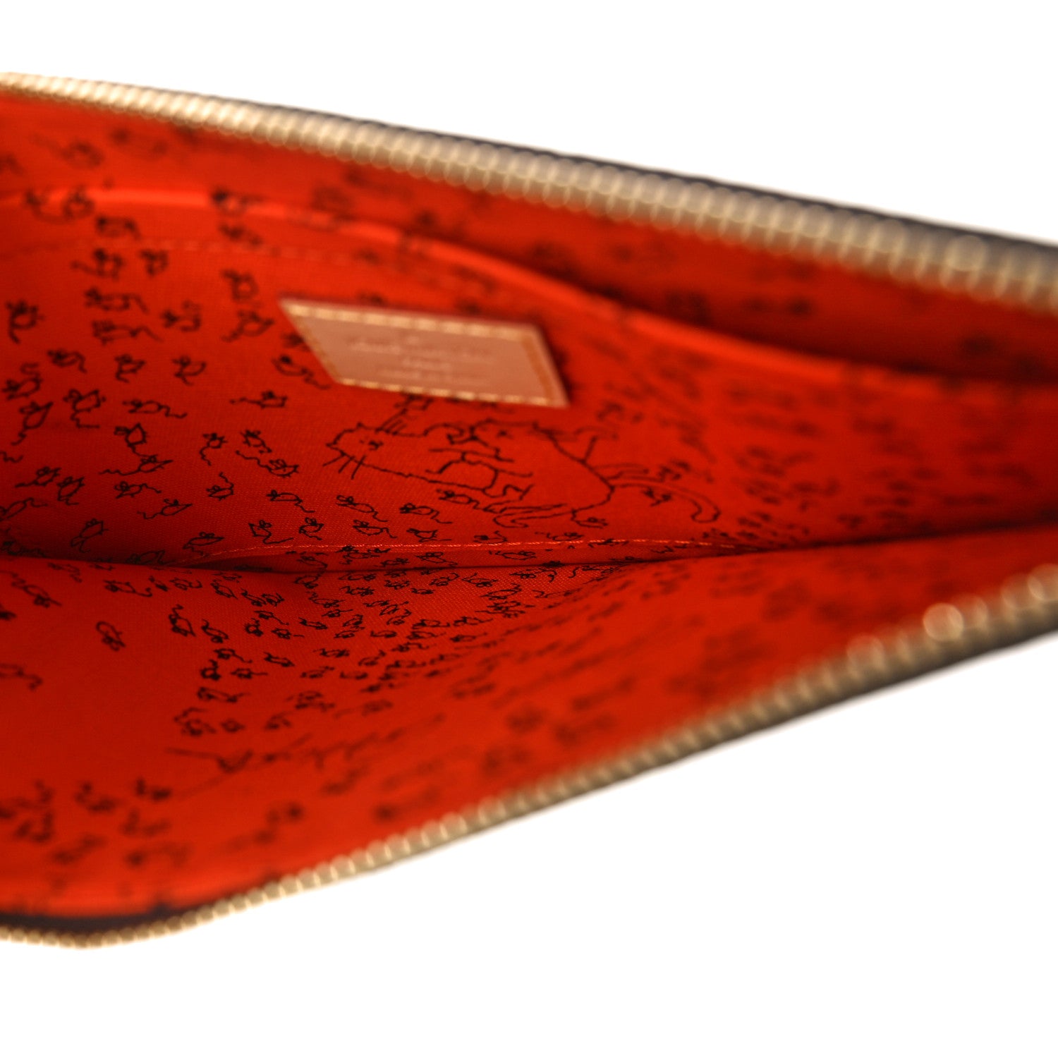 Louis Vuitton Catogram Neverfull MM GM Pochette Marron 5 of 8