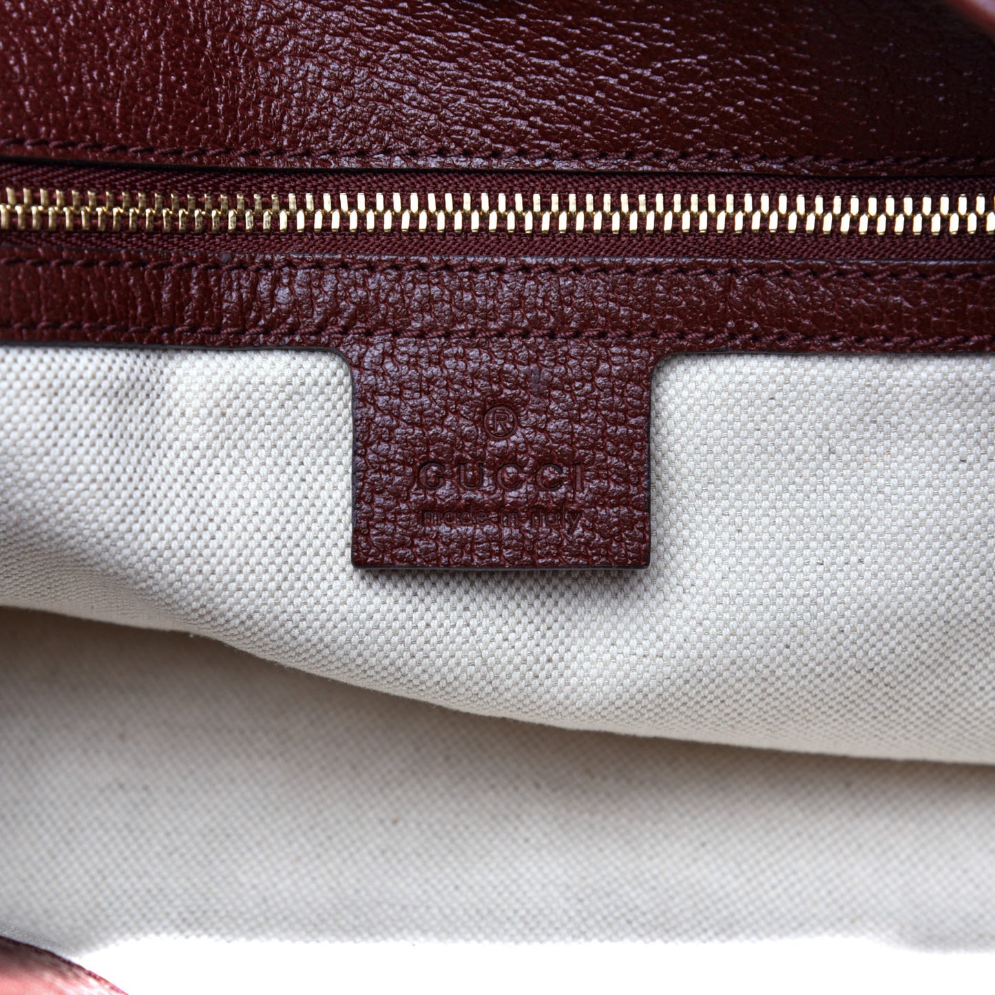 Monogram Textured Dollar Calfskin Horsebit 1955 Cinch Top Messenger Bag Sahara Rubino Chardonnay