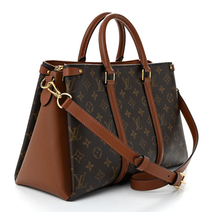 Louis Vuitton Monogram Soufflot MM Caramel 3 of 9