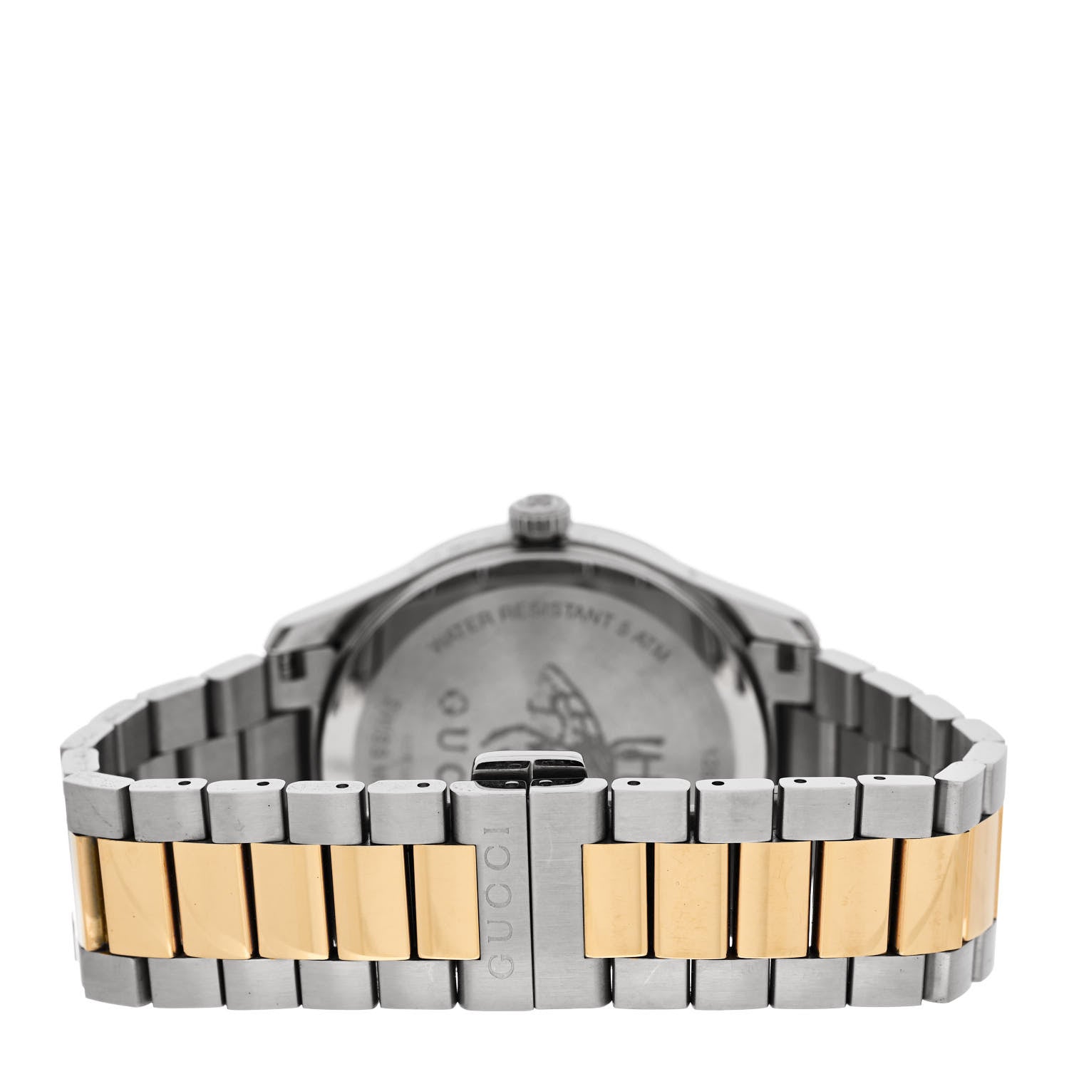 Gucci Stainless Steel 38mm G-Timeless Two Tone Bee Quartz Watch 3 of 4