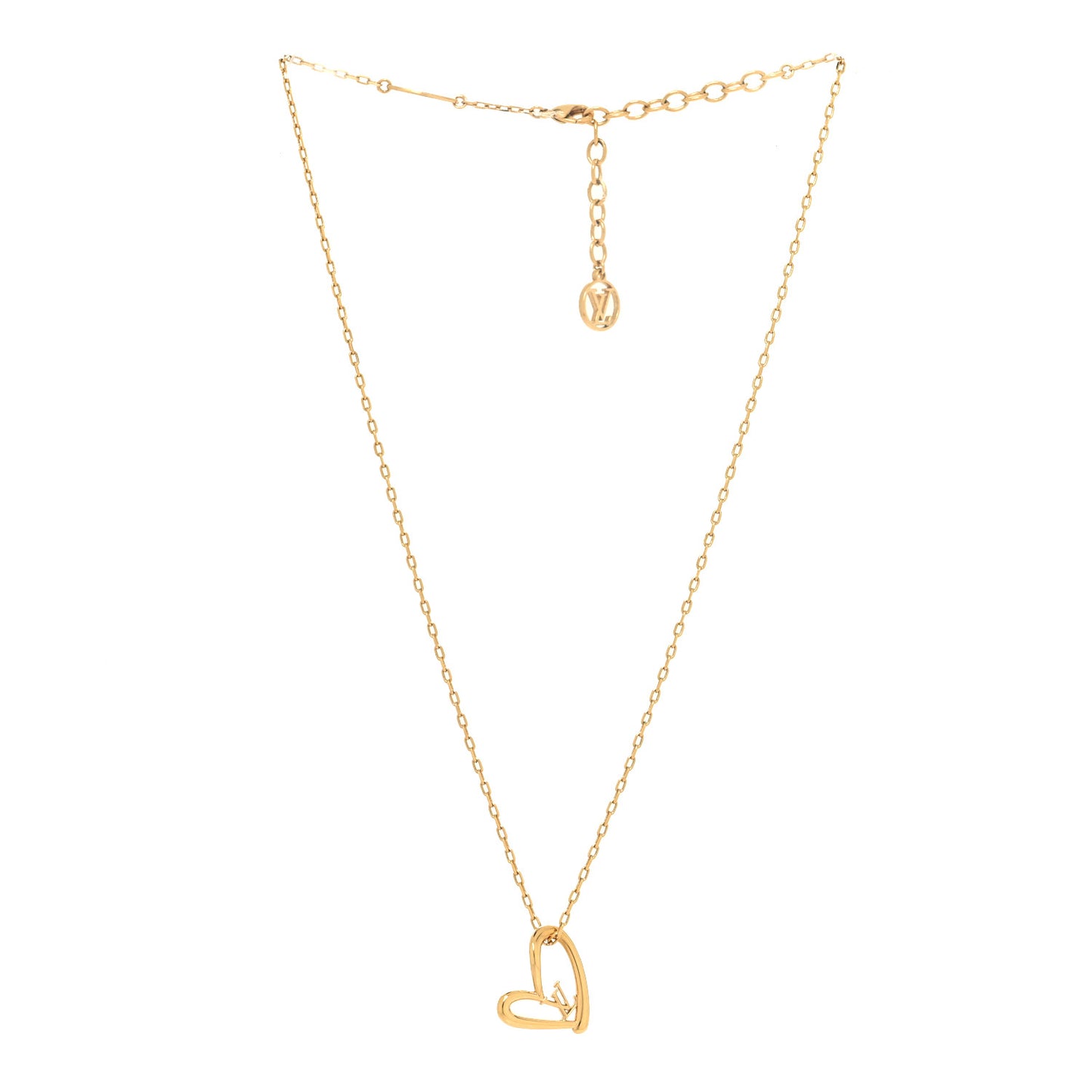 Metal Fall In Love Necklace