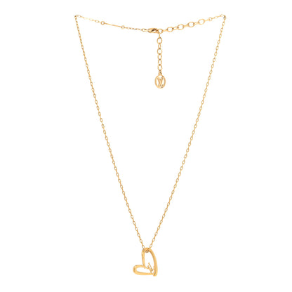 Louis Vuitton Metal Fall In Love Necklace 3 of 6