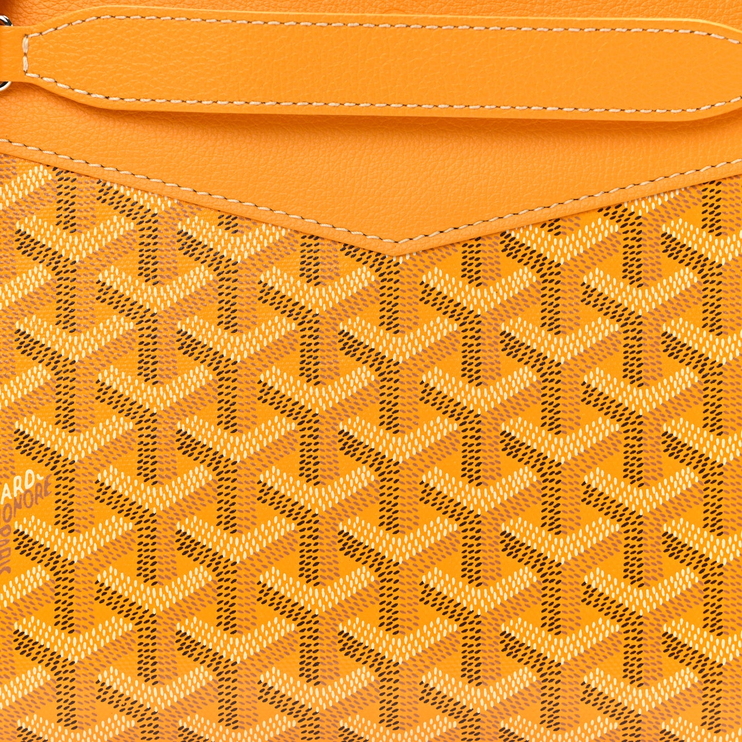 Goyardine Rouette Structure PM Yellow