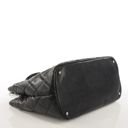 Chanel Caviar Quilted CC Timeless Soft Tote Black 4 of 8
