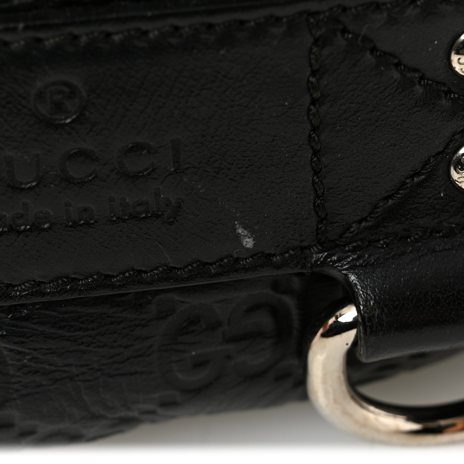 Gucci Guccissima Web Belt Bag Black 11 of 11