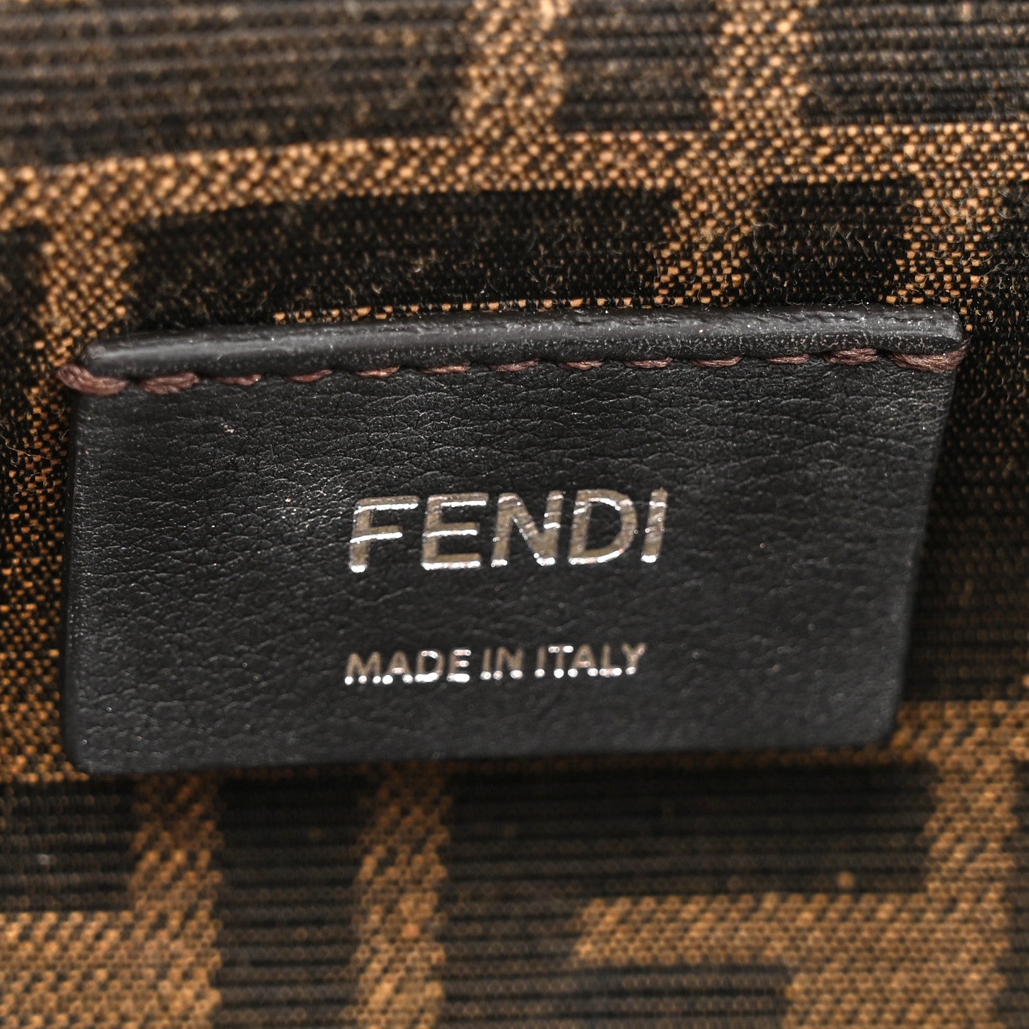 Fendi Denim Embroidered Astrology Small Fendi First Chiaro 6 of 10