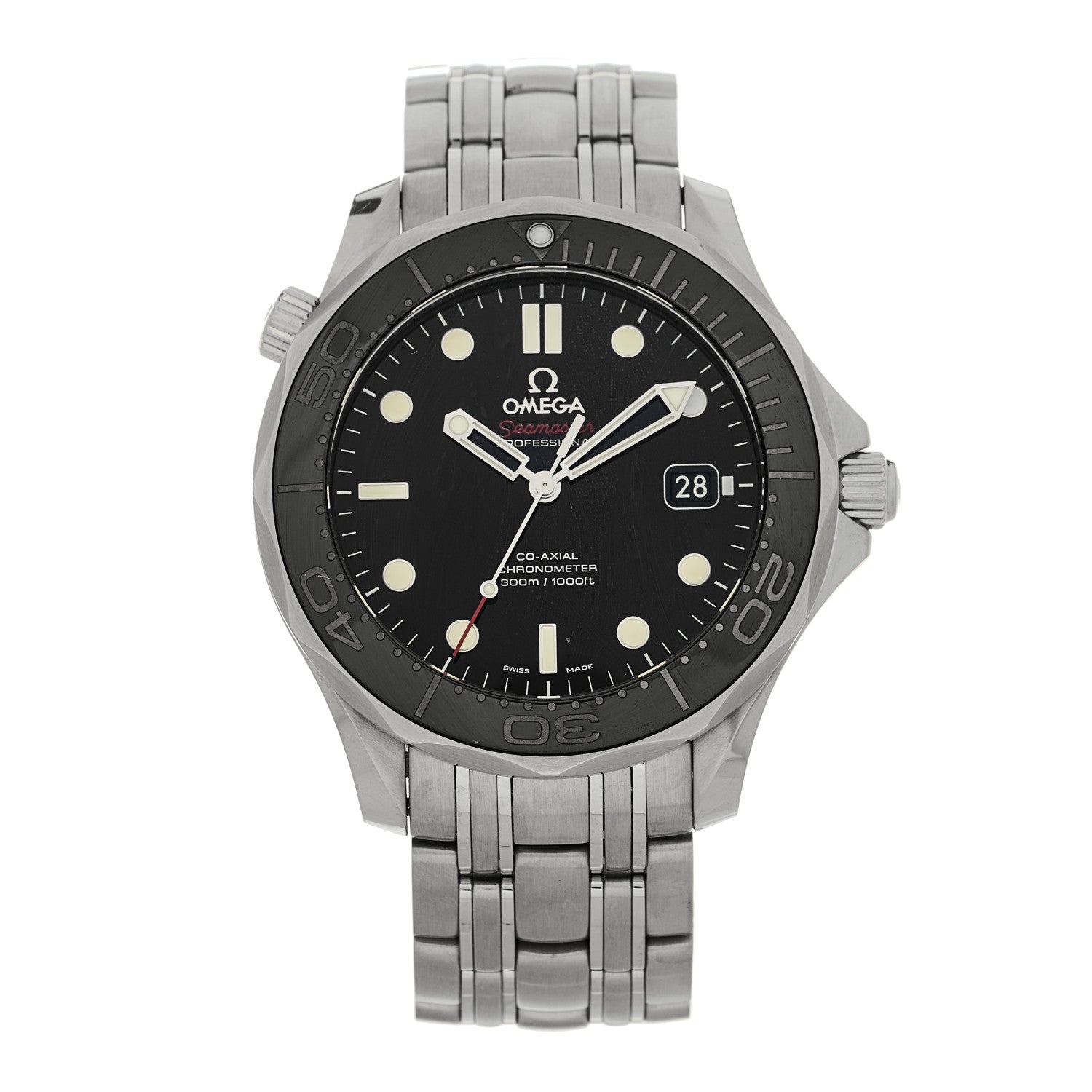 Omega Stainless Steel 41mm Seamaster Professional Co-Axial Diver Automatic Watch Black 212.30.41.20.01.003 1 of 5