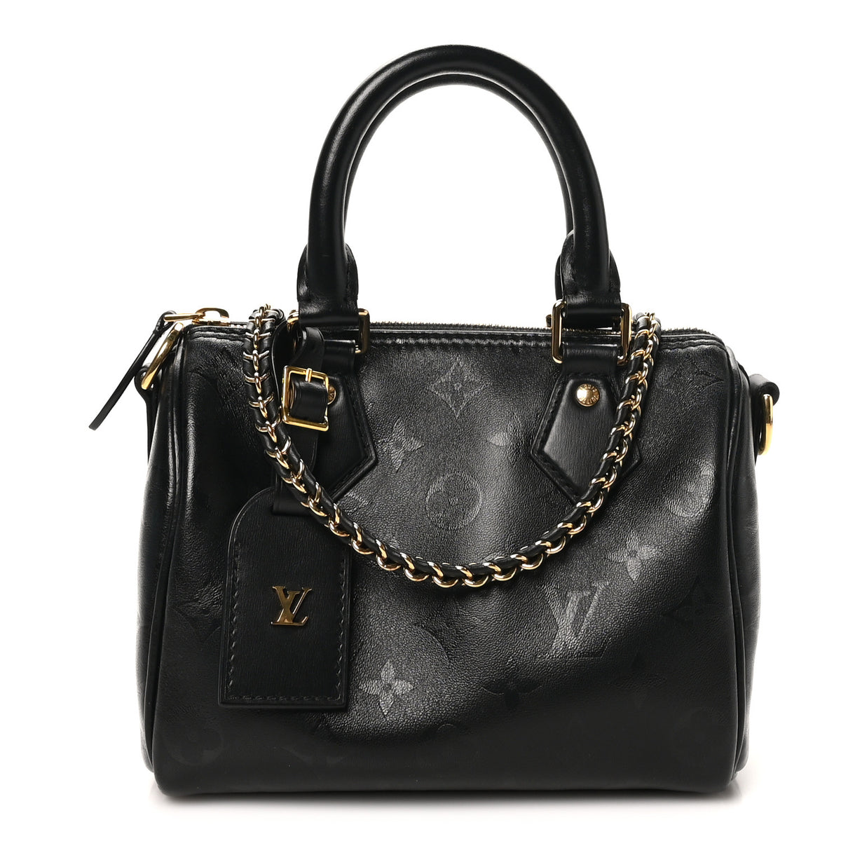 Louis Vuitton Monogram Ink Speedy BB Black 1 of 9