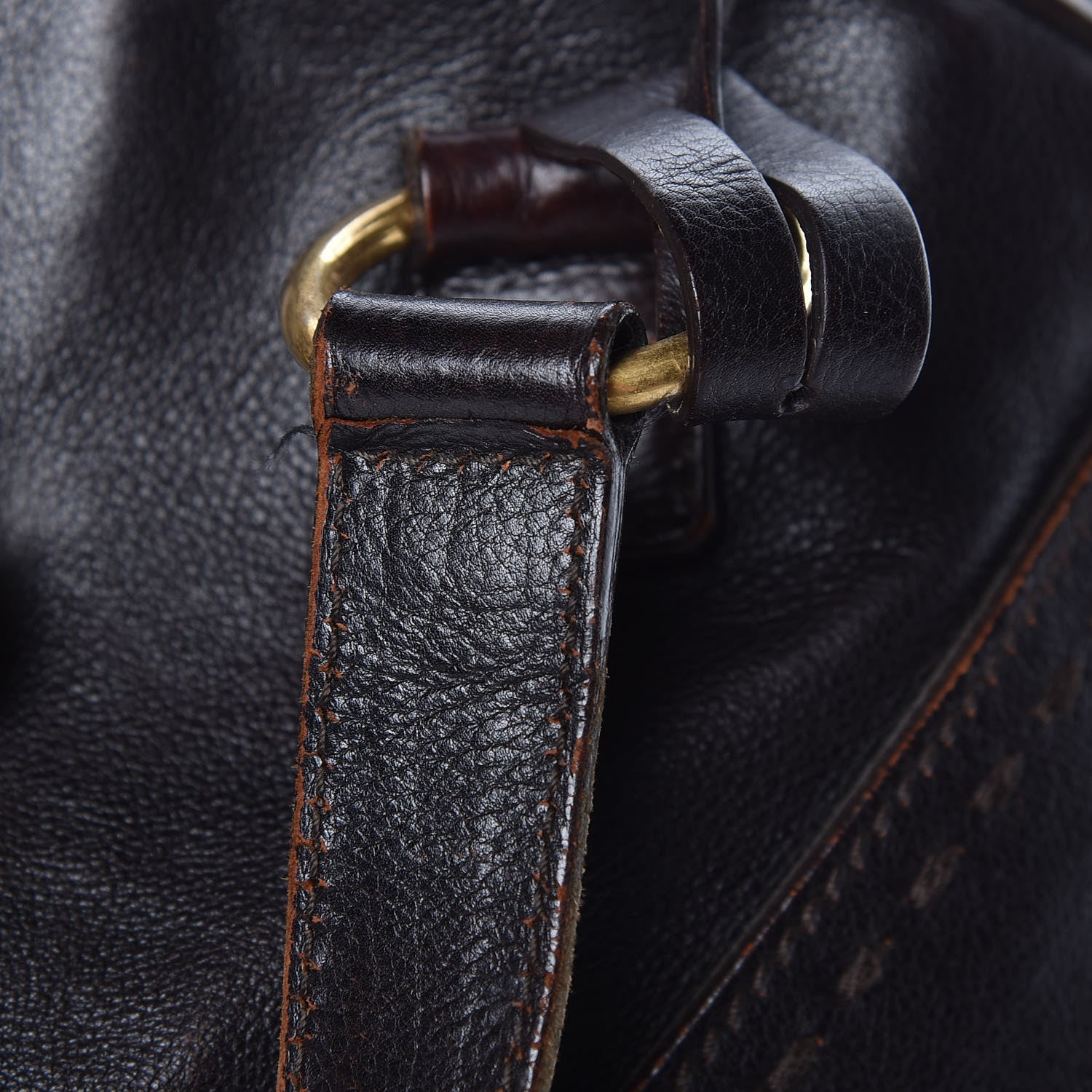 Saint Laurent Calfskin Large Muse Dark Brown 17 of 30