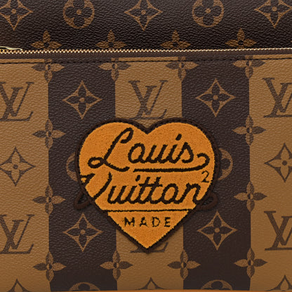 Louis Vuitton X NIGO Reverse Monogram Stripes Trio Messenger 10 of 13