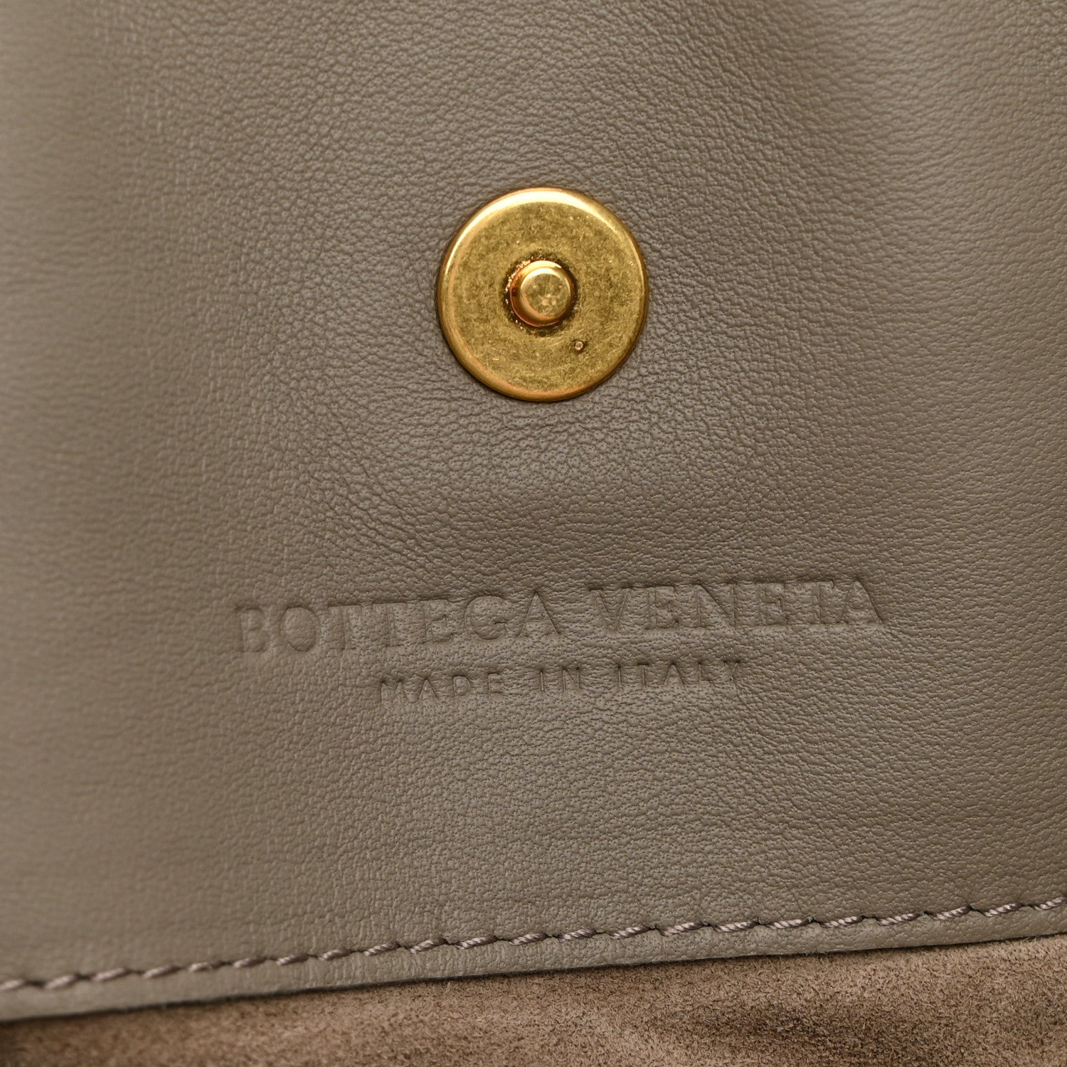 Bottega Veneta Nappa Intrecciato Medium Classic Chain Strap Tote Taupe Grey 6 of 11