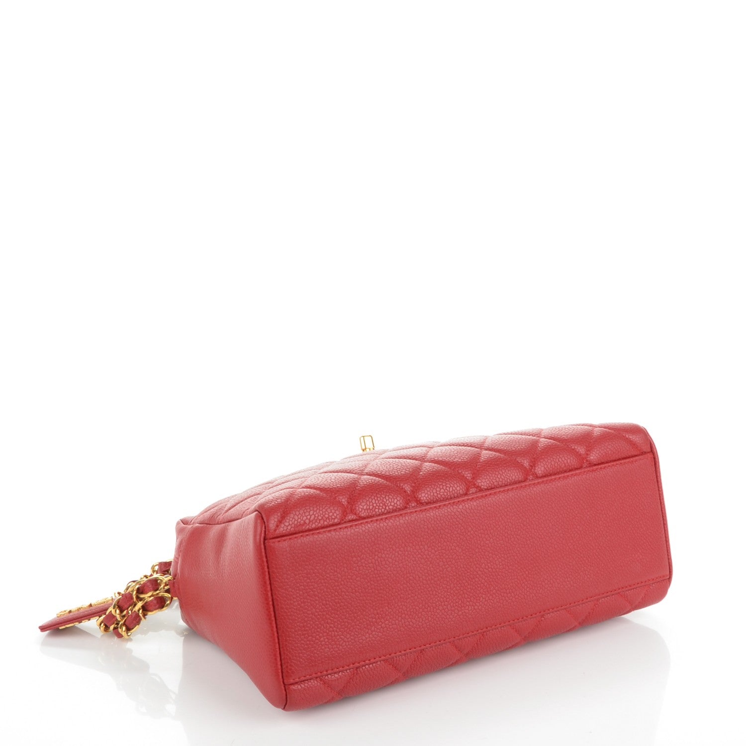 Chanel Caviar Quilted Camera Case Red 4 of 8