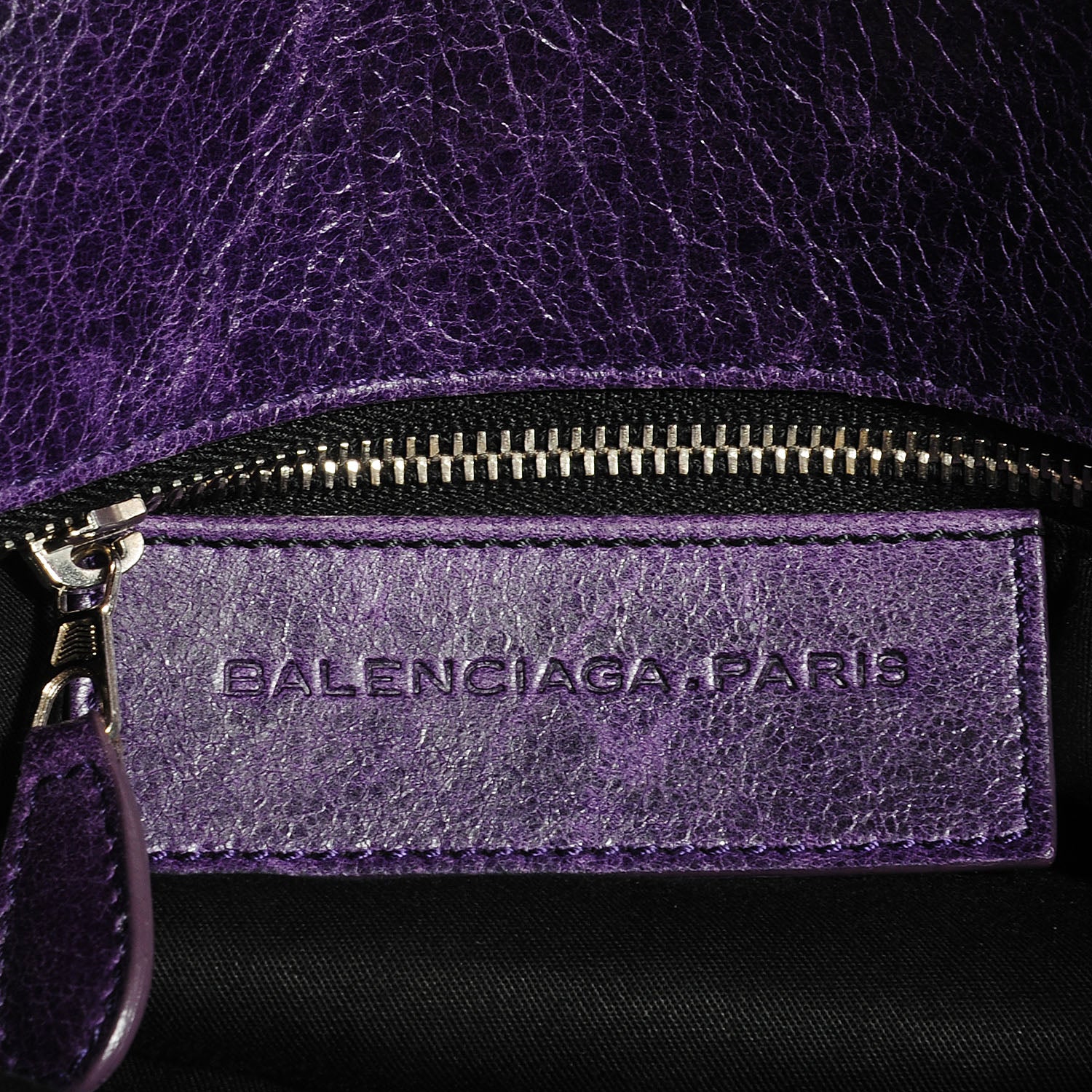 Balenciaga Agneau Giant 21 Silver Hardware Slim Hobo Sapphire 6 of 9