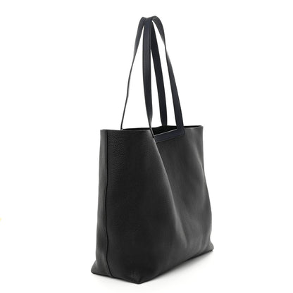 Hermes Taurillon Clemence Cabasellier 46 Black Navy Blue 3 of 10