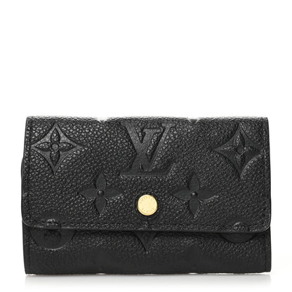Louis Vuitton Empreinte Multicles 6 Key Holder Black 1 of 9