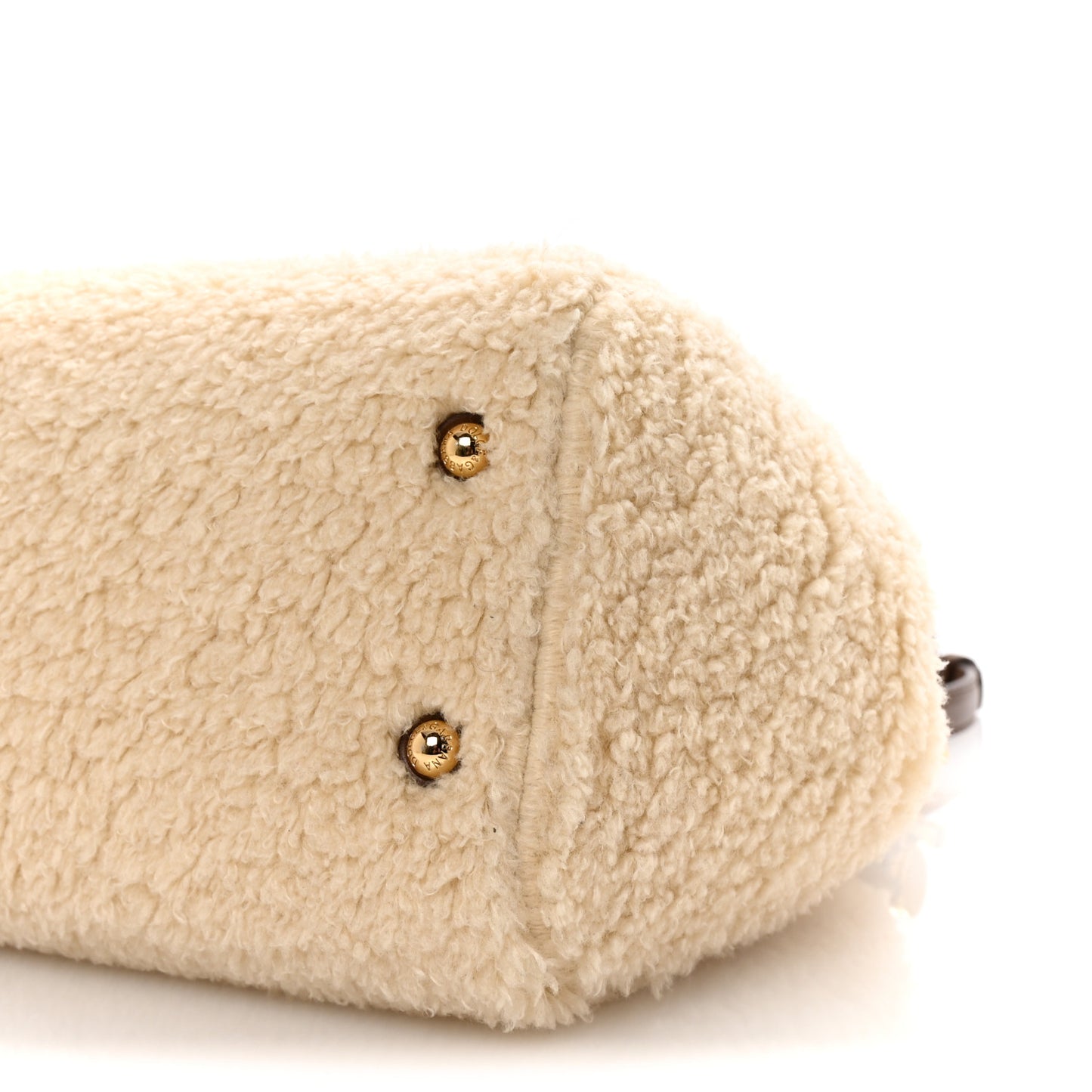 Faux Fur Vitello Medium Miss Sicily Satchel Caffe Latte Marrone