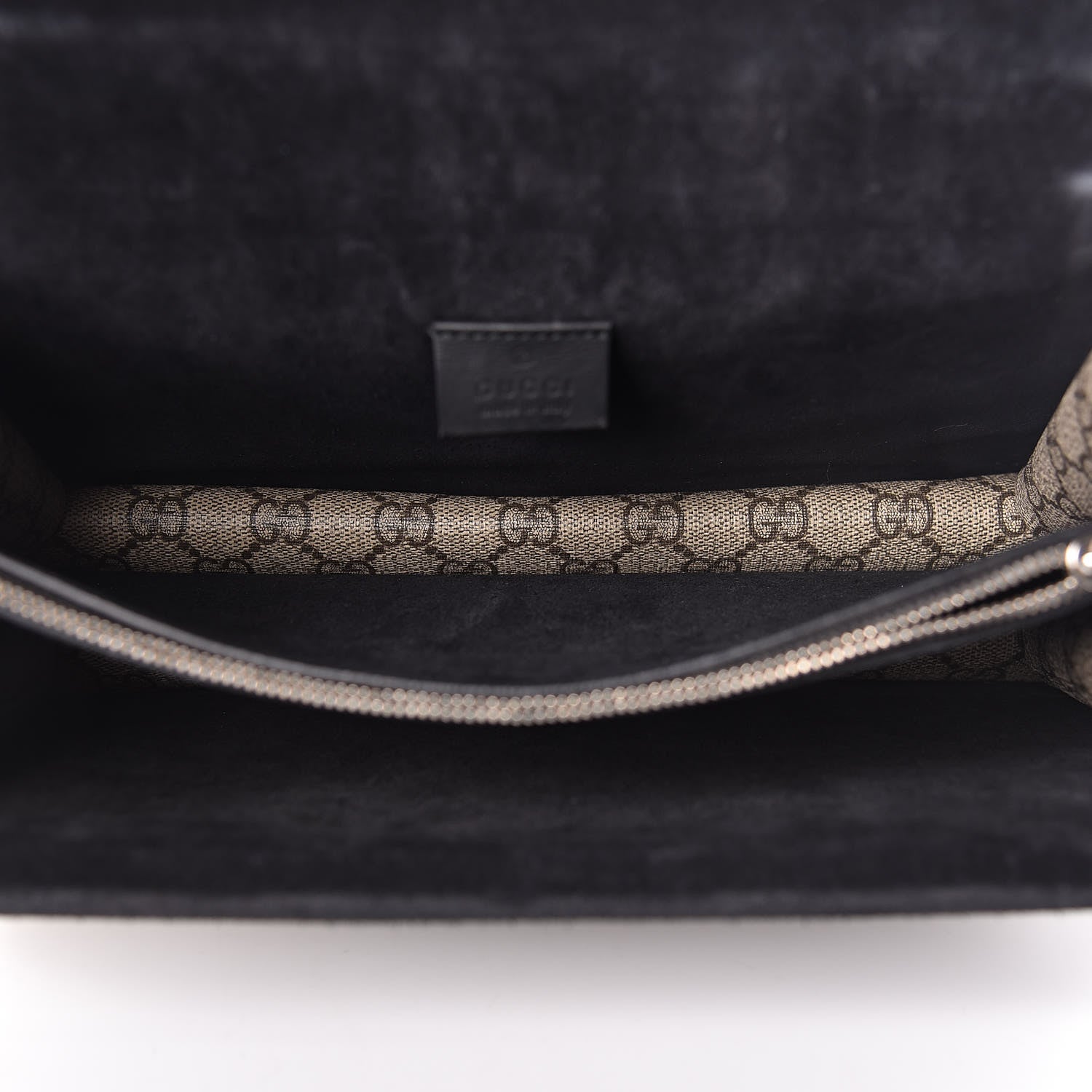 Gucci GG Supreme Monogram Small Dionysus Shoulder Bag Black 5 of 13