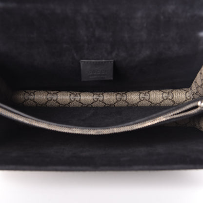 Gucci GG Supreme Monogram Small Dionysus Shoulder Bag Black 5 of 13