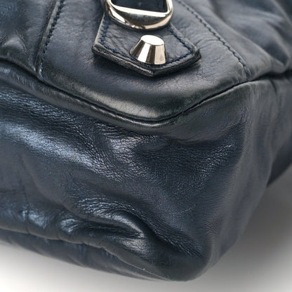 Balenciaga Iridescent Calfskin Classic Hardware First Bleu Mineral 7 of 8