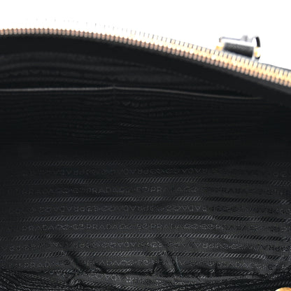 Prada Saffiano Medium Galleria Double Zip Tote Black 5 of 9