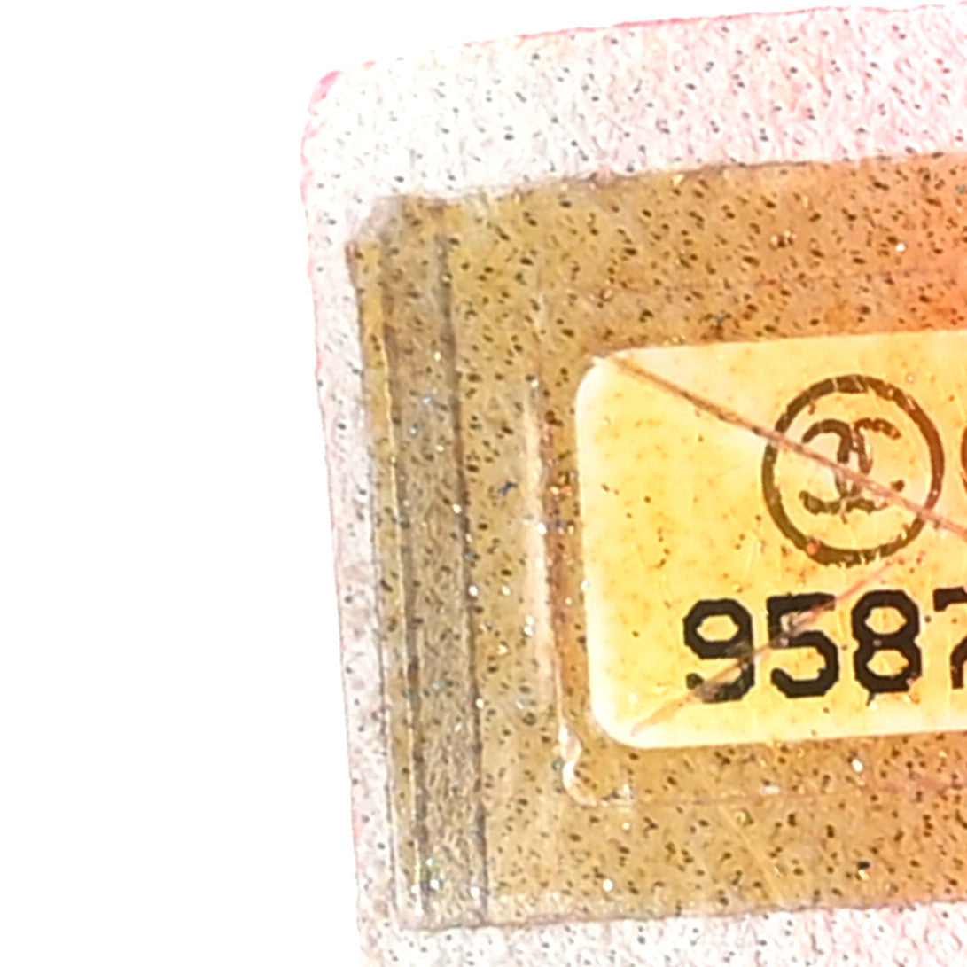 Calfskin Quilted Medium Cambon Tote White Black