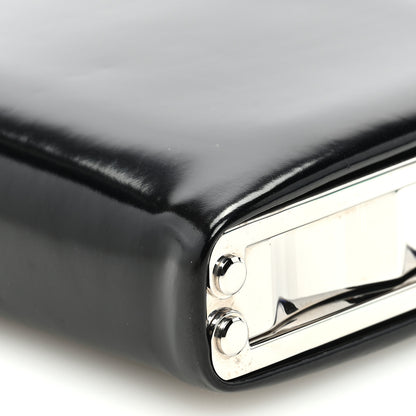 Christian Louboutin Patent Crystal Clutch Black 9 of 9
