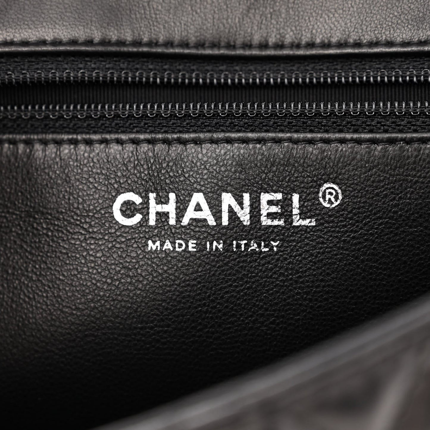 Lambskin Quilted Large Roll 2.55 Reissue Clutch Black