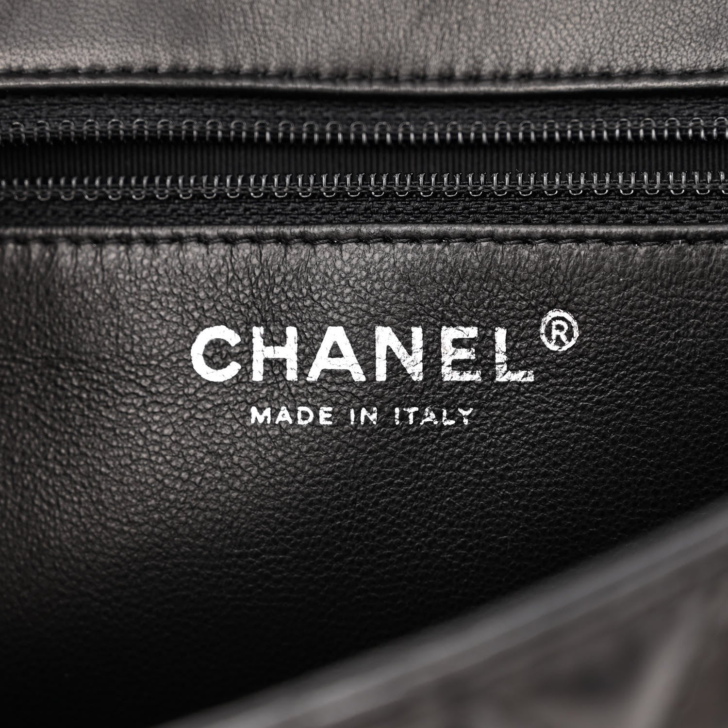 Chanel Lambskin Quilted Large Roll 2.55 Reissue Clutch Black 6 of 11