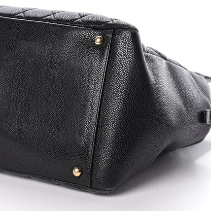 Chanel Caviar Quilted Petit Timeless Tote PTT Black 10 of 10