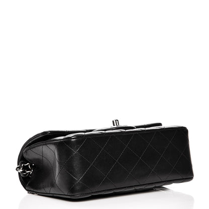 Chanel Lambskin Quilted Mini Rectangular Flap Black 4 of 9