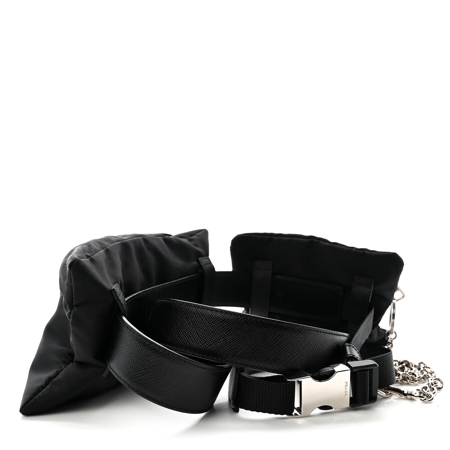 Tessuto Nylon Saffiano Belt Bag 90 36 Black